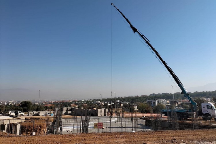 Denizli’de kiralık vinç fiyatları
